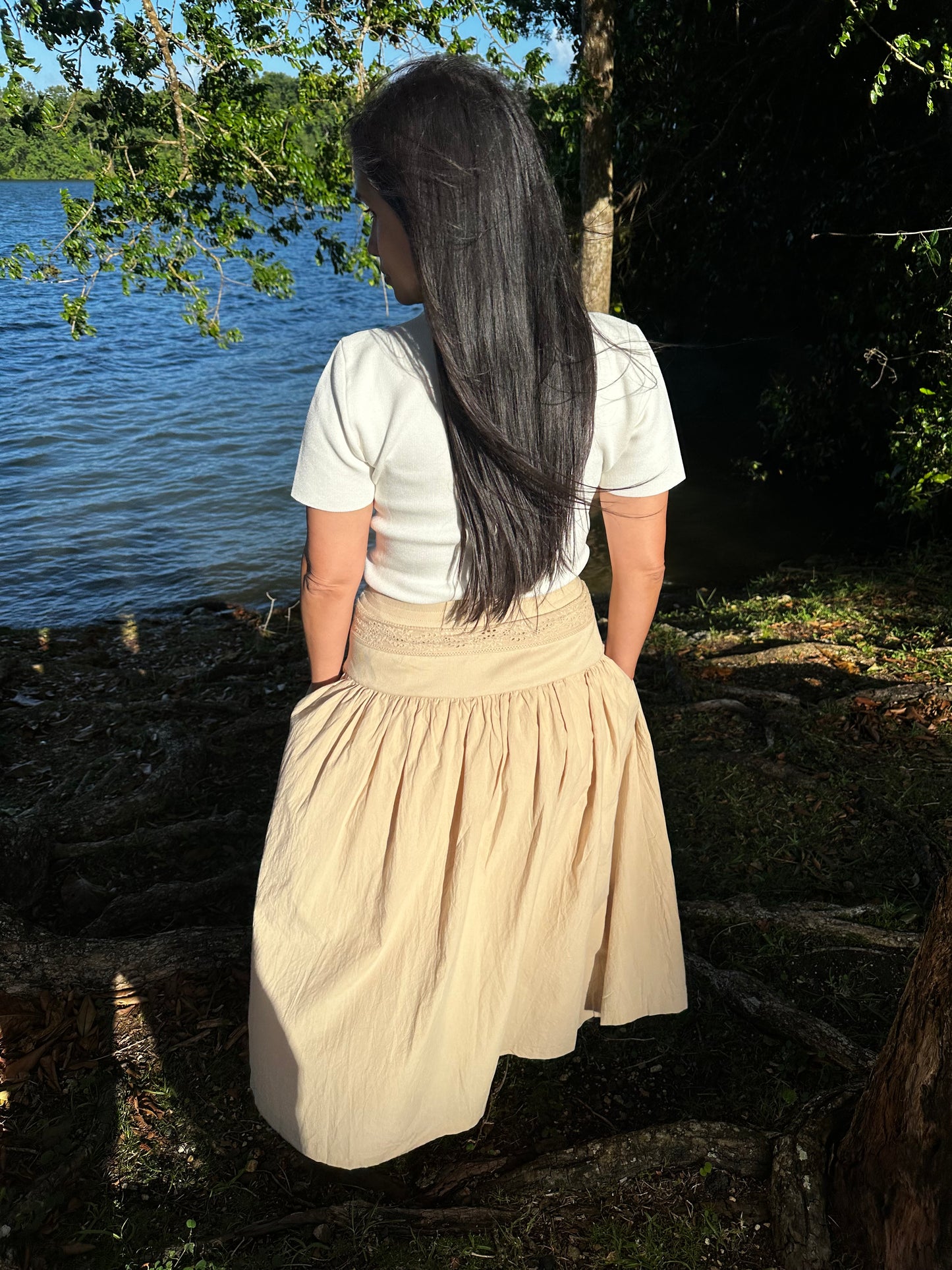 Ancla Midi Skirt