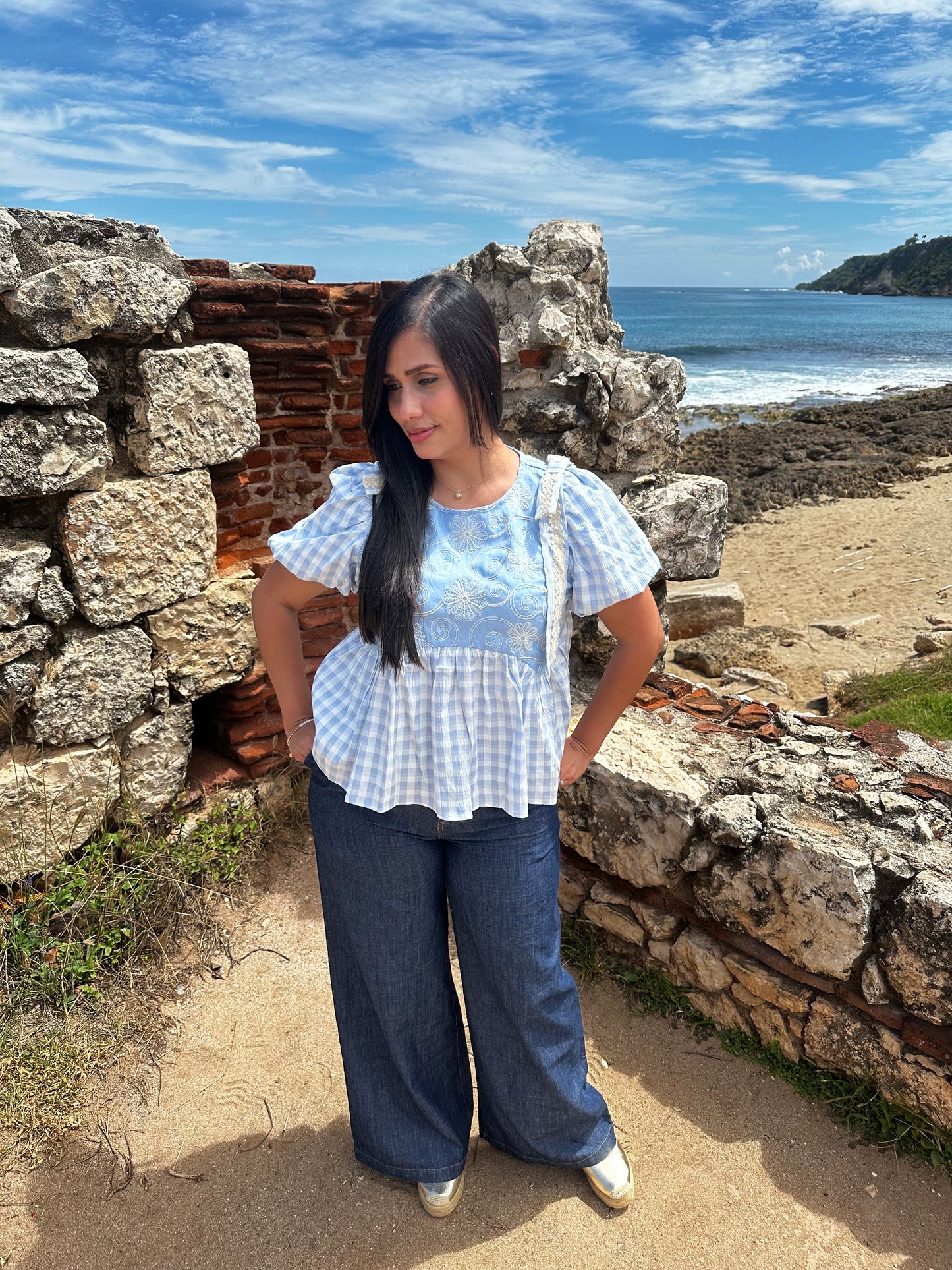 Top Brave: Edición Miriam - Estampado de cuadro