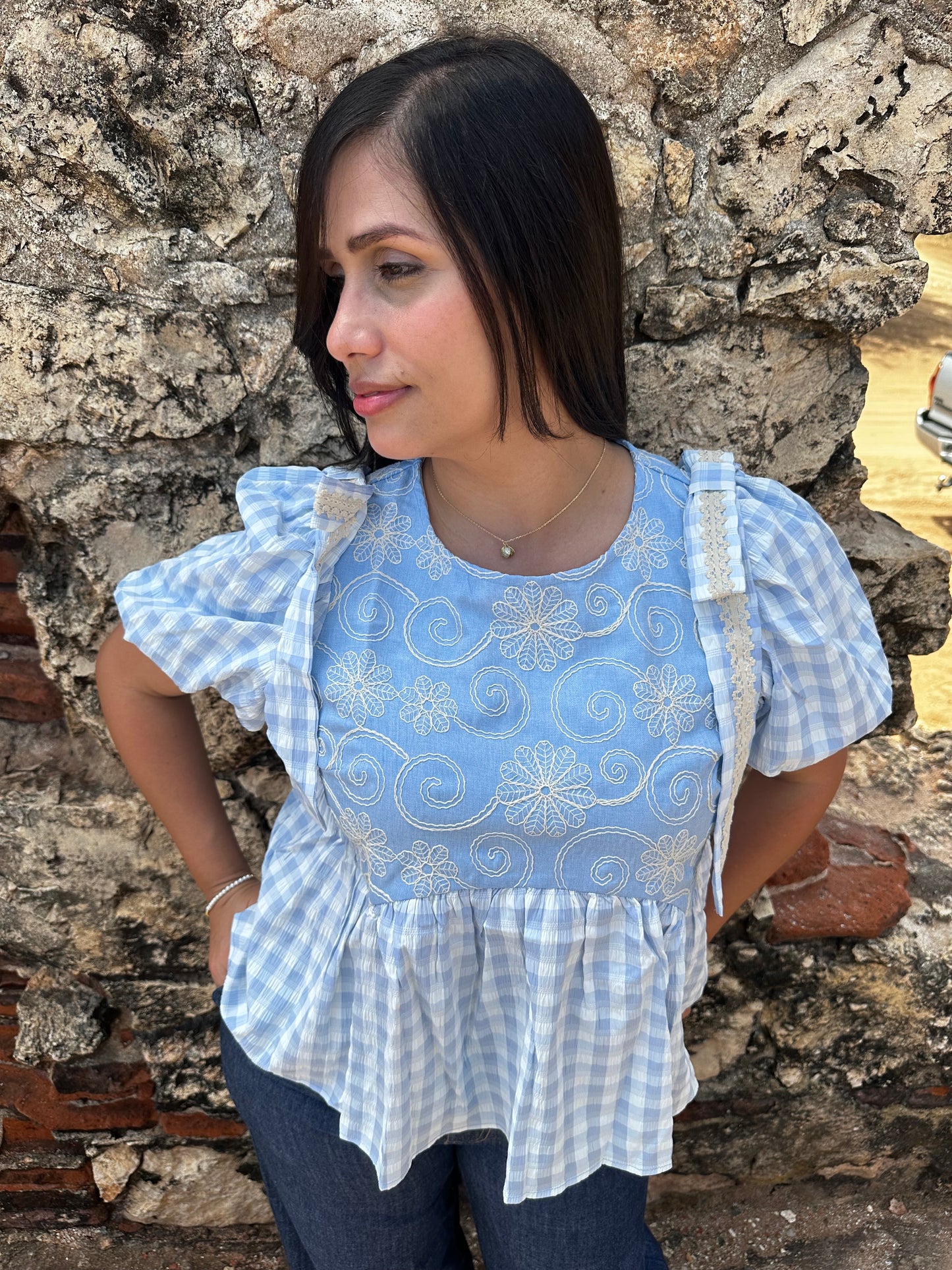 Top Brave: Edición Miriam - Estampado de cuadro