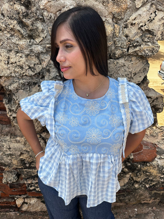 Top Brave: Edición Miriam - Estampado de cuadro
